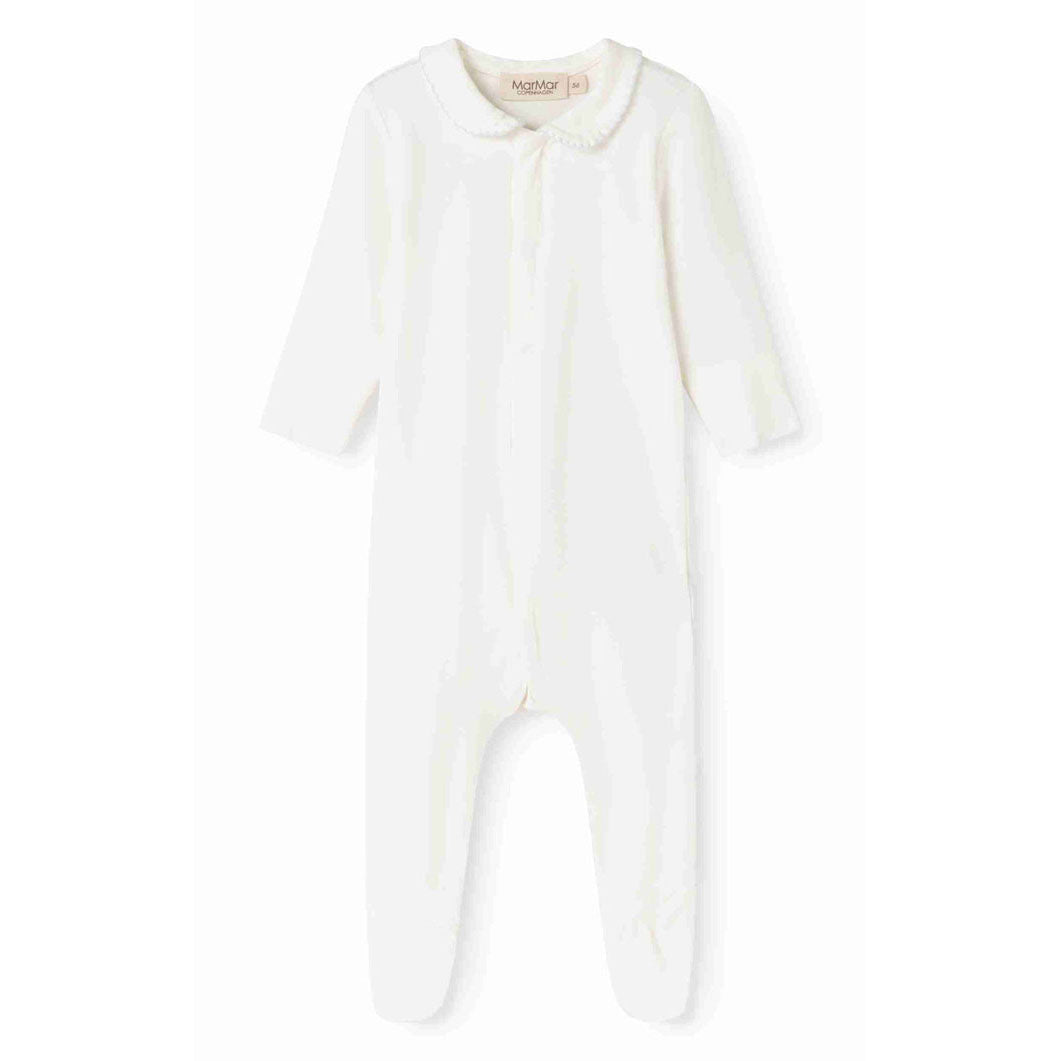 MarMar Copenhagen Light Blue Picot Ruggi Footie