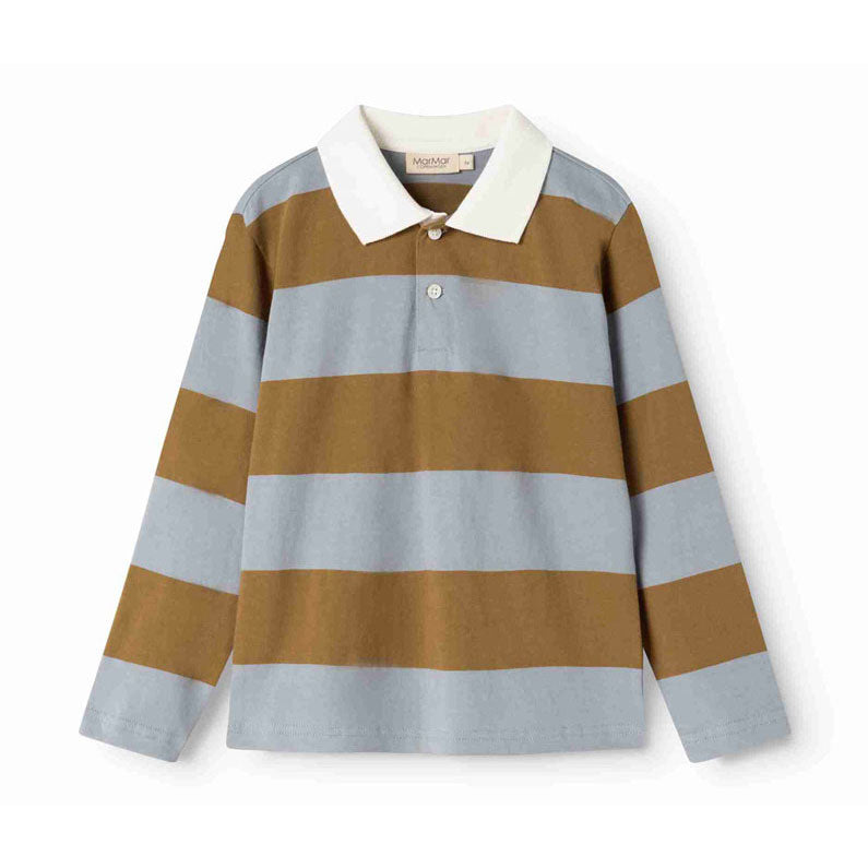 MarMar Copenhagen Monsoon Blue Stripe Tad Polo