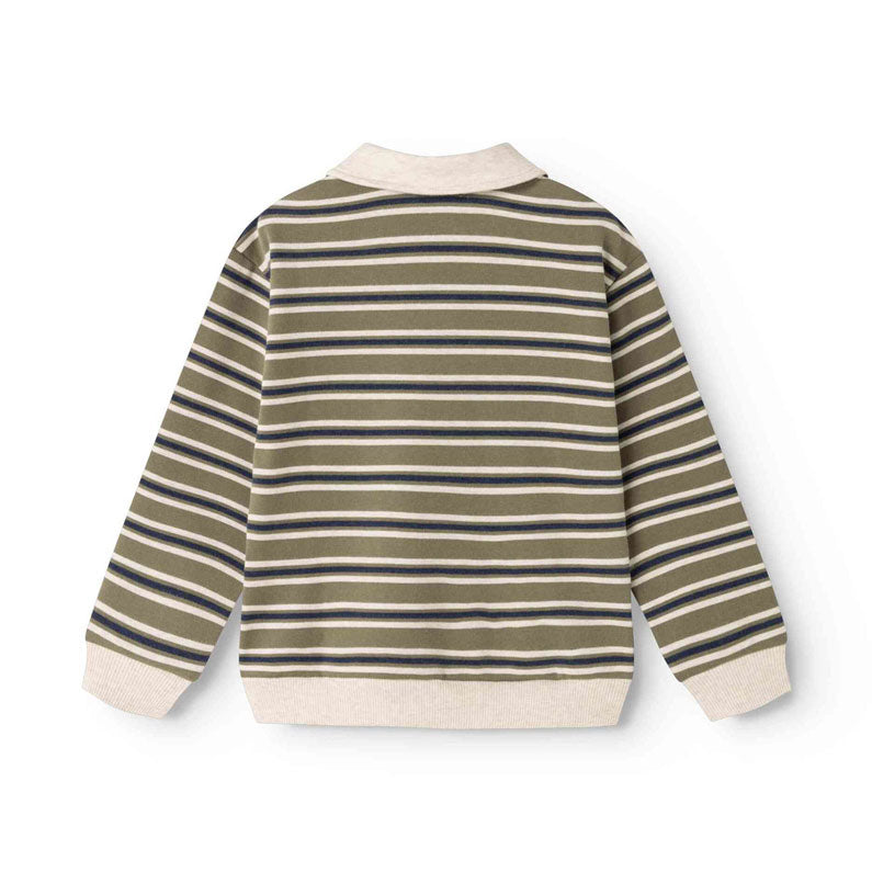 MarMar Copenhagen Seaweed Stripe Thanos Polo
