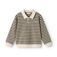 MarMar Copenhagen Seaweed Stripe Thanos Polo