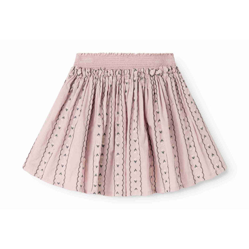 MarMar Copenhagen Dusty Purple Bloom Seline Skirt
