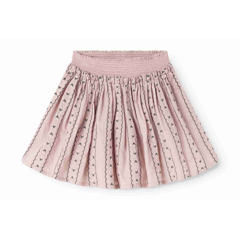 MarMar Copenhagen Dusty Purple Bloom Seline Skirt