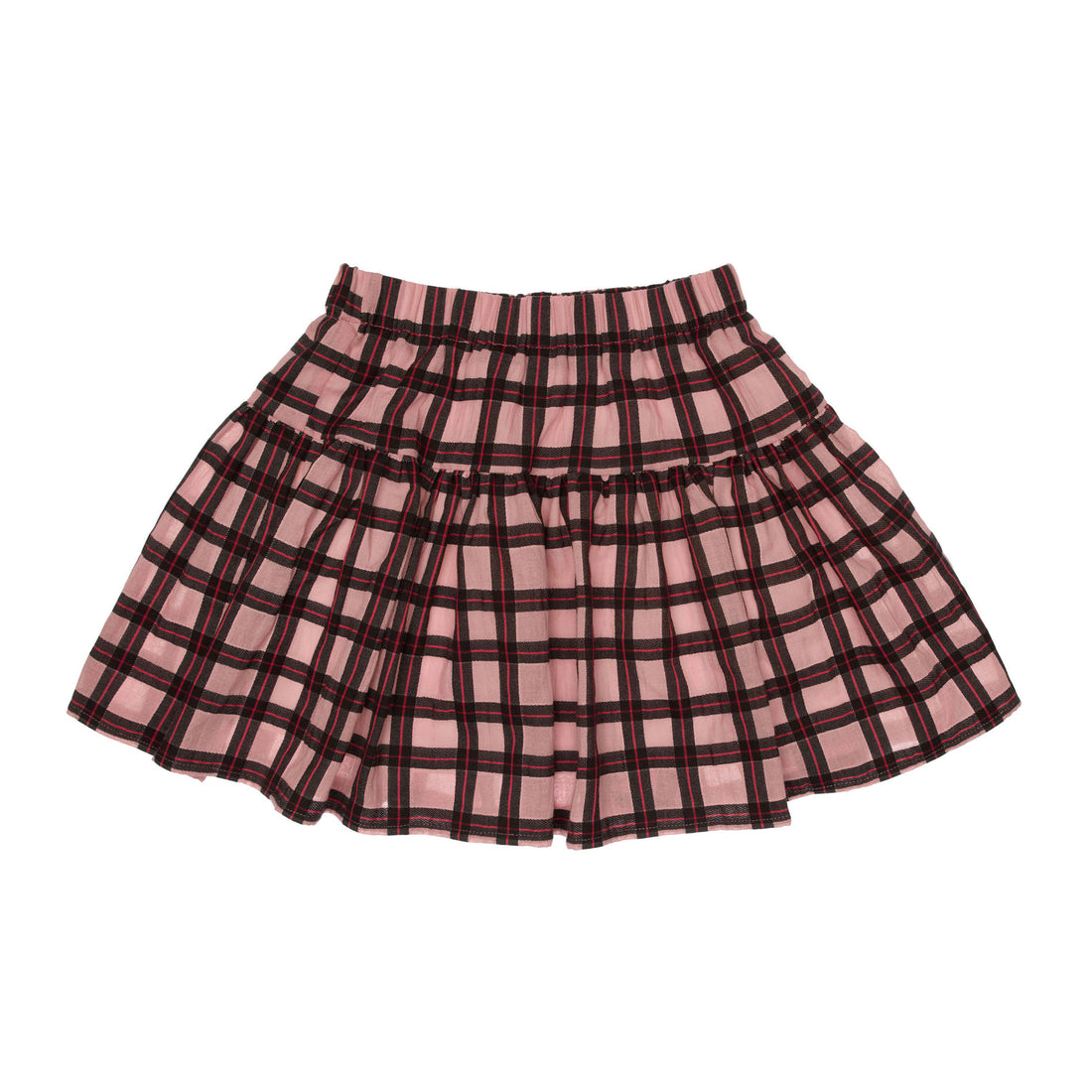 Paade Mode  Pink Cheks  Iris Skirt