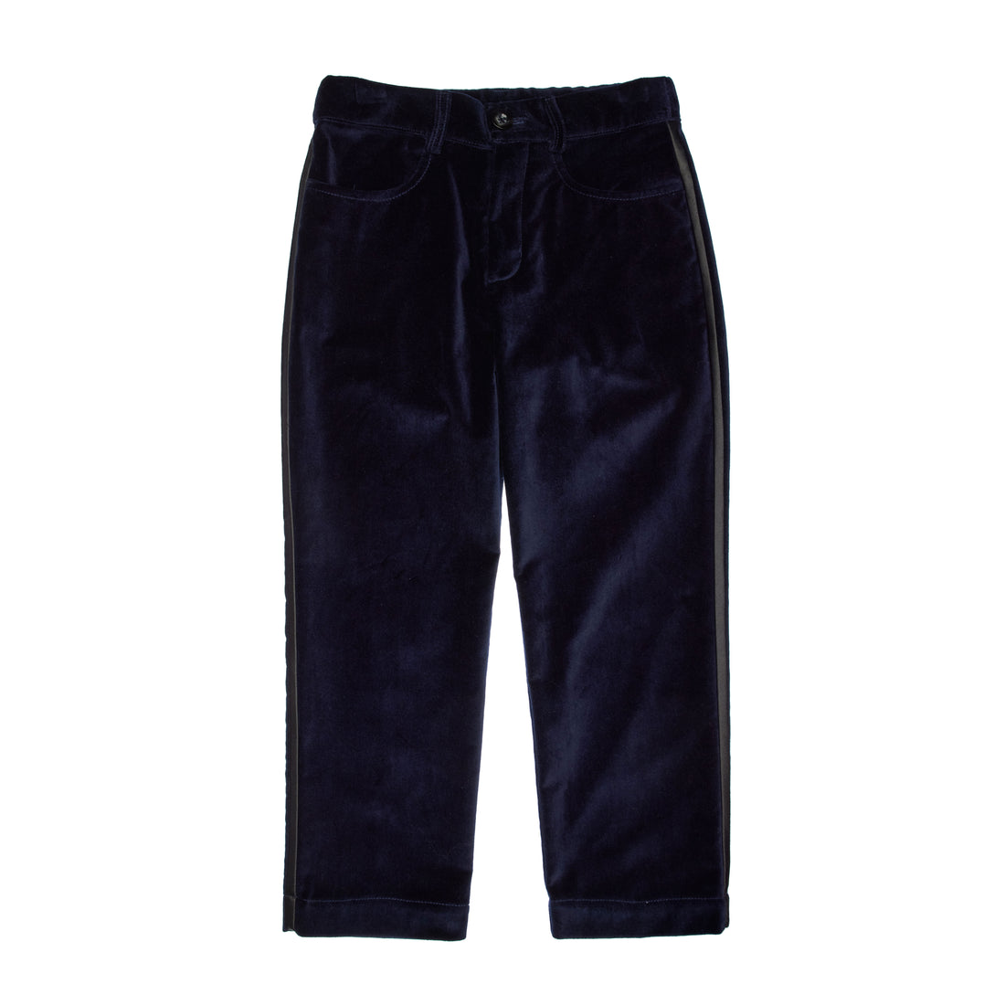 Paade Mode  Dark Blue Haven Velvet Trousers