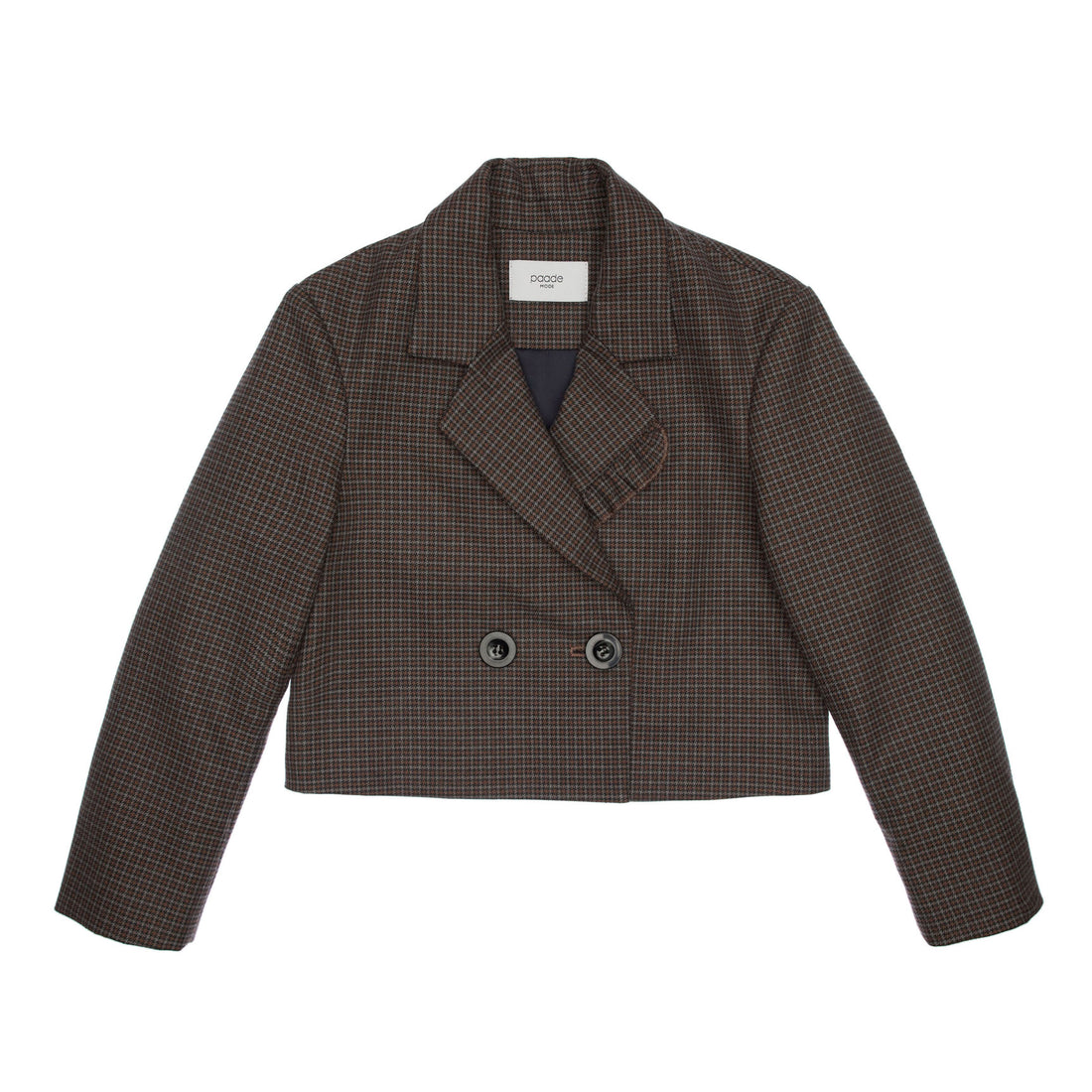 Paade Mode  Grey Frankie Crop Jacket