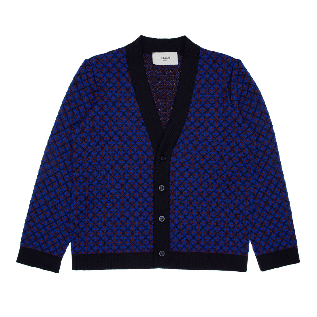 Paade Mode  Luminous Blue Morgan Merino Wool 
Cardigan