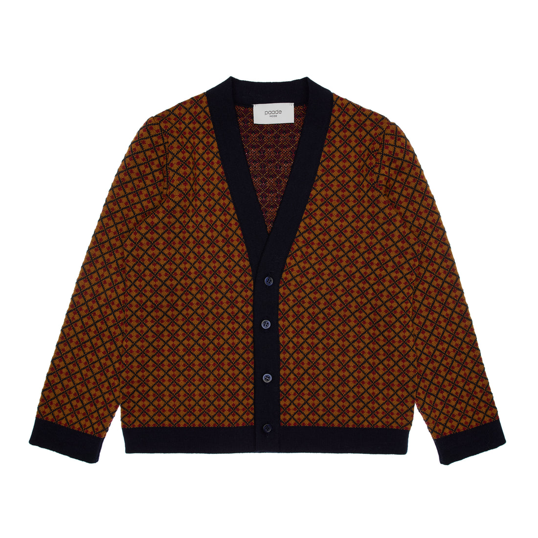 Paade Mode Caramel Morgan Merino Wool Cardigan
