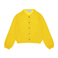 Paade Mode  Yellow Phoenix Wool Cardigan