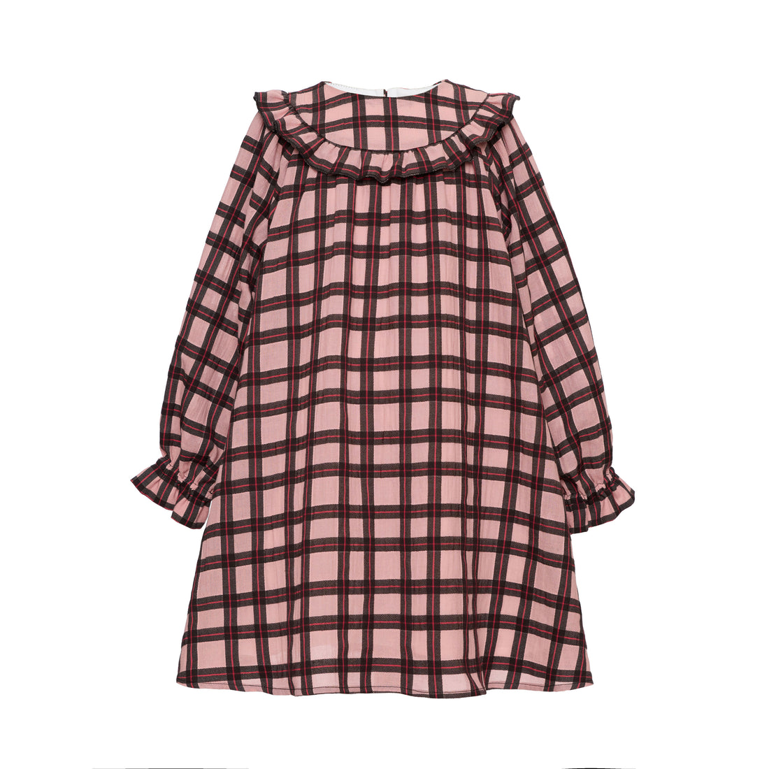 Paade Mode  Pink Cheks Iris Dress