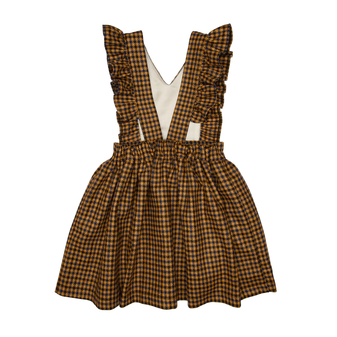 Paade Mode  Yellow Ellis Wool Pinafore Dress