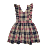 Paade Mode  Pink Harlow Wool Pinafore 
Dress