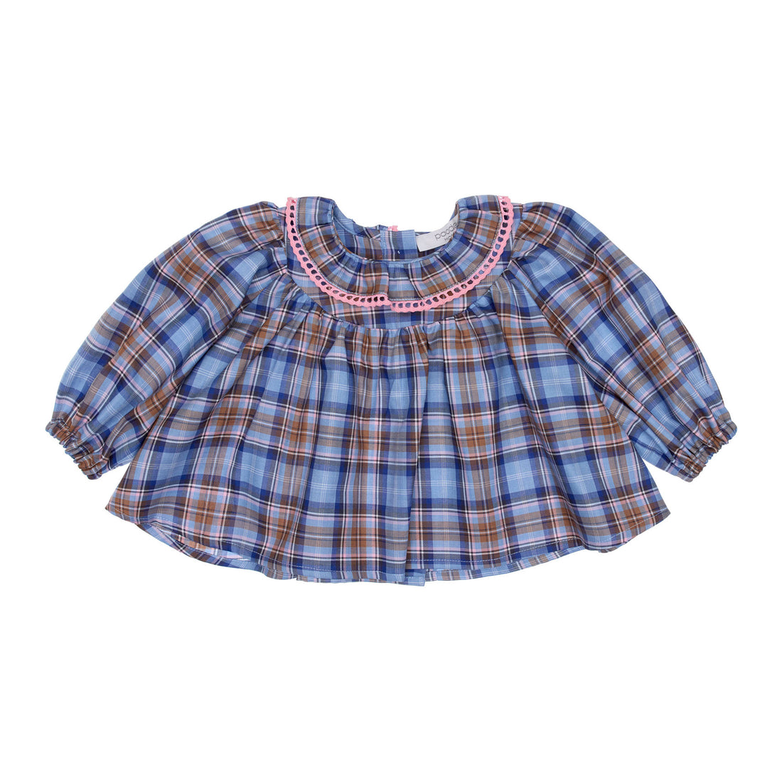 Paade Mode  Blue Willow Baby Blouse