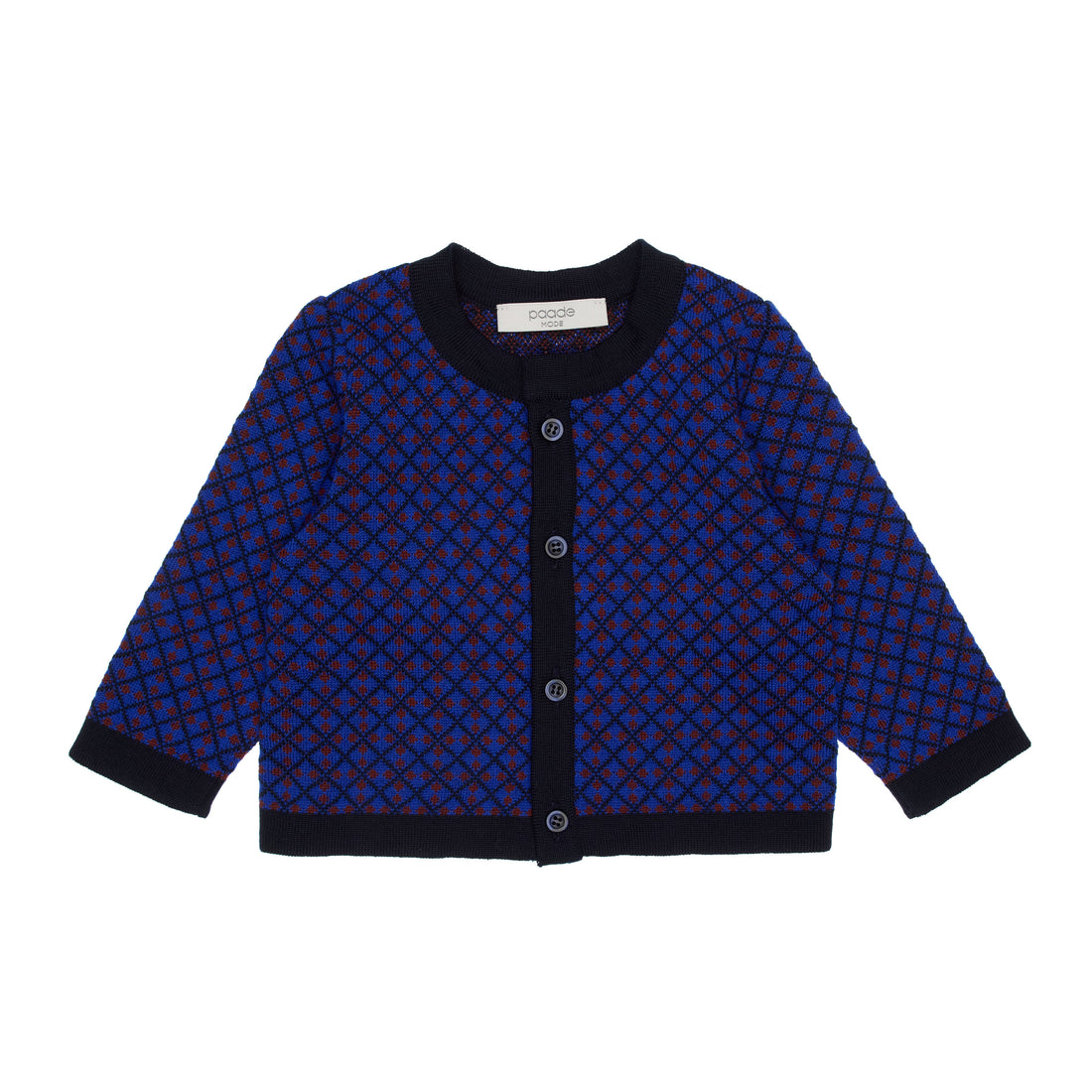 Paade Mode  Luminous Blue Morgan Baby Cardigan