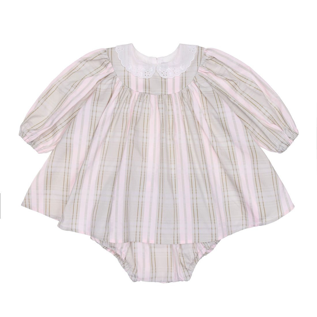 Paade Mode  Pink Juliet Baby Dress Set