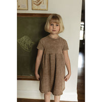 L by Ladida Brown Denim Short Sleeve Dress