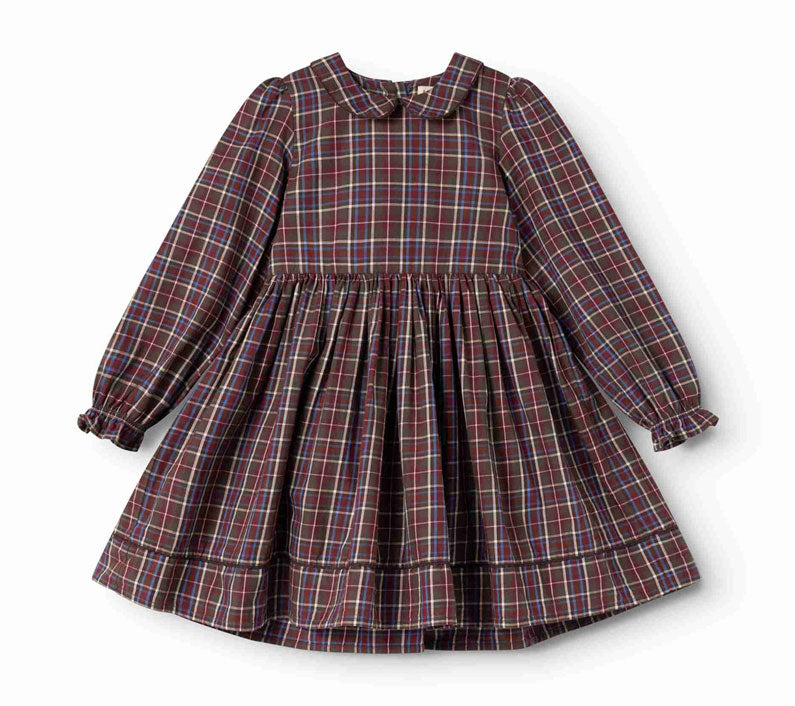 MarMar Copenhagen Chocolate Check Darcel Dress
