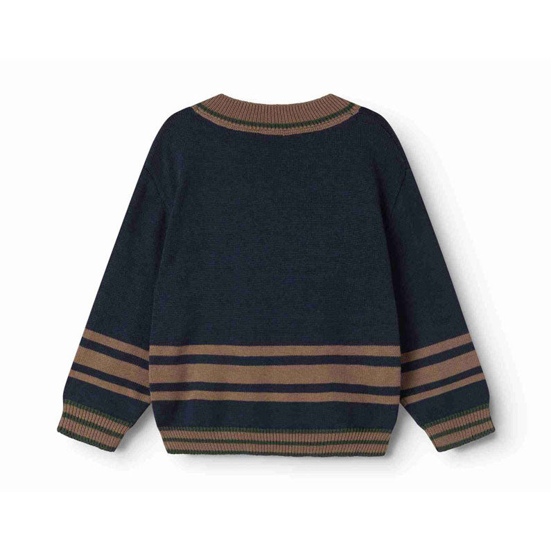 MarMar Copenhagen Deepest Sea Stripe Tenoa Sweater