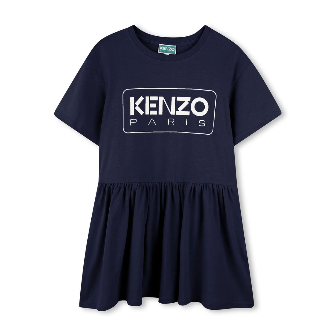Kenzo Navy Logo Dress