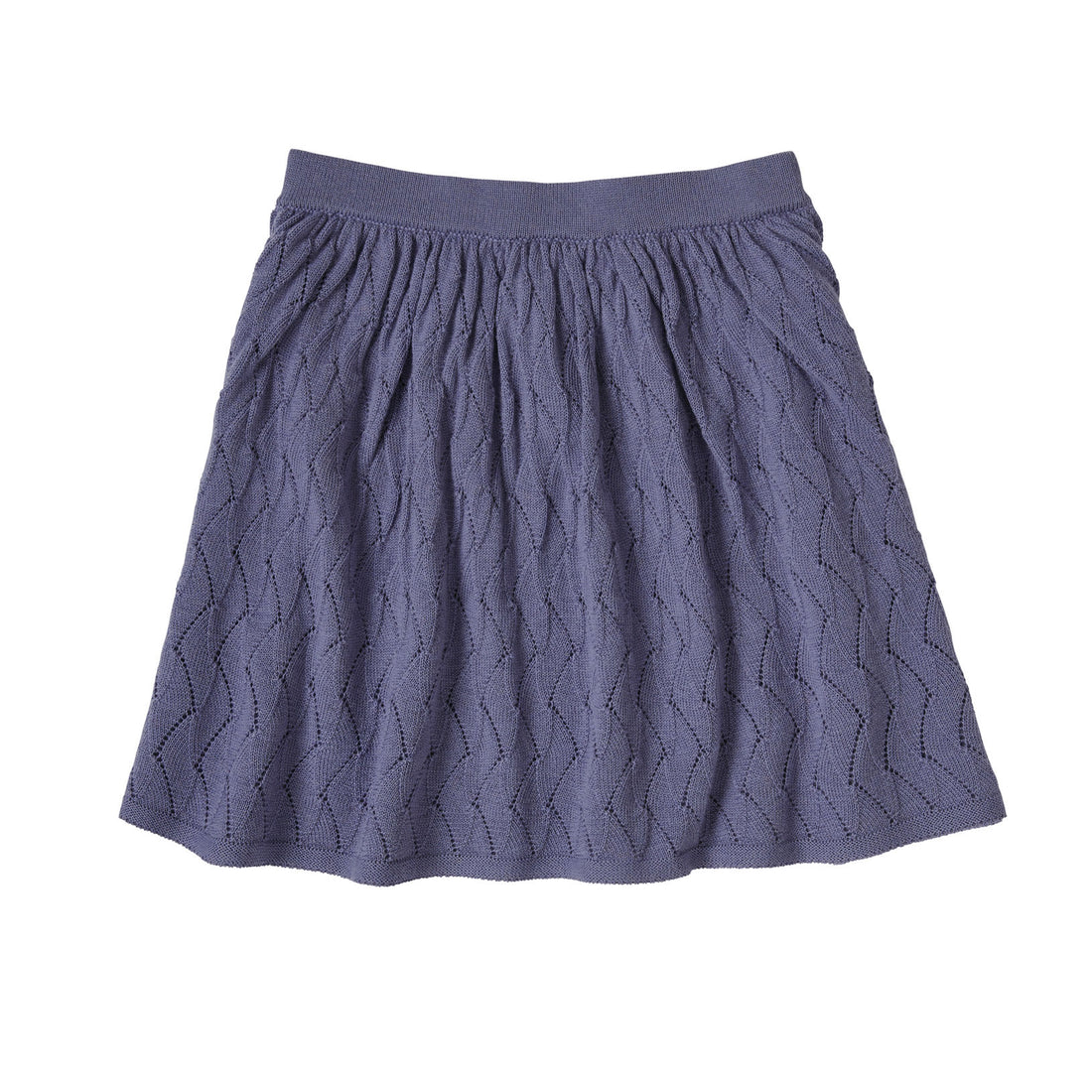 FUB Dusty Violet Pointelle Skirt