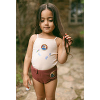 L by Ladida Swimmers Mauve Tank Set