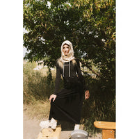 ELEMENTS Black Corduroy Maxi Skirt