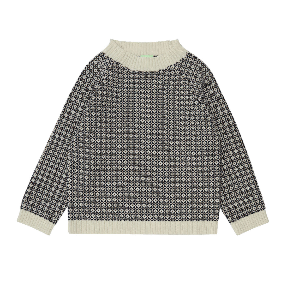 FUB Ecru/Dark Navy/Amber Nordic Sweater