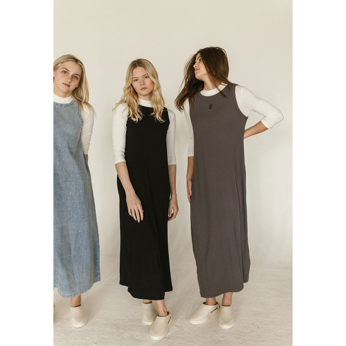 Elements Black Mock Tee Dress