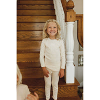 L by Ladida Pointelle Lace Pajama Set