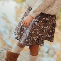 Lovely Littles Printed Skirt - Flora