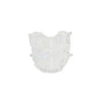 Bene Bene Off White Pure Frill Bib