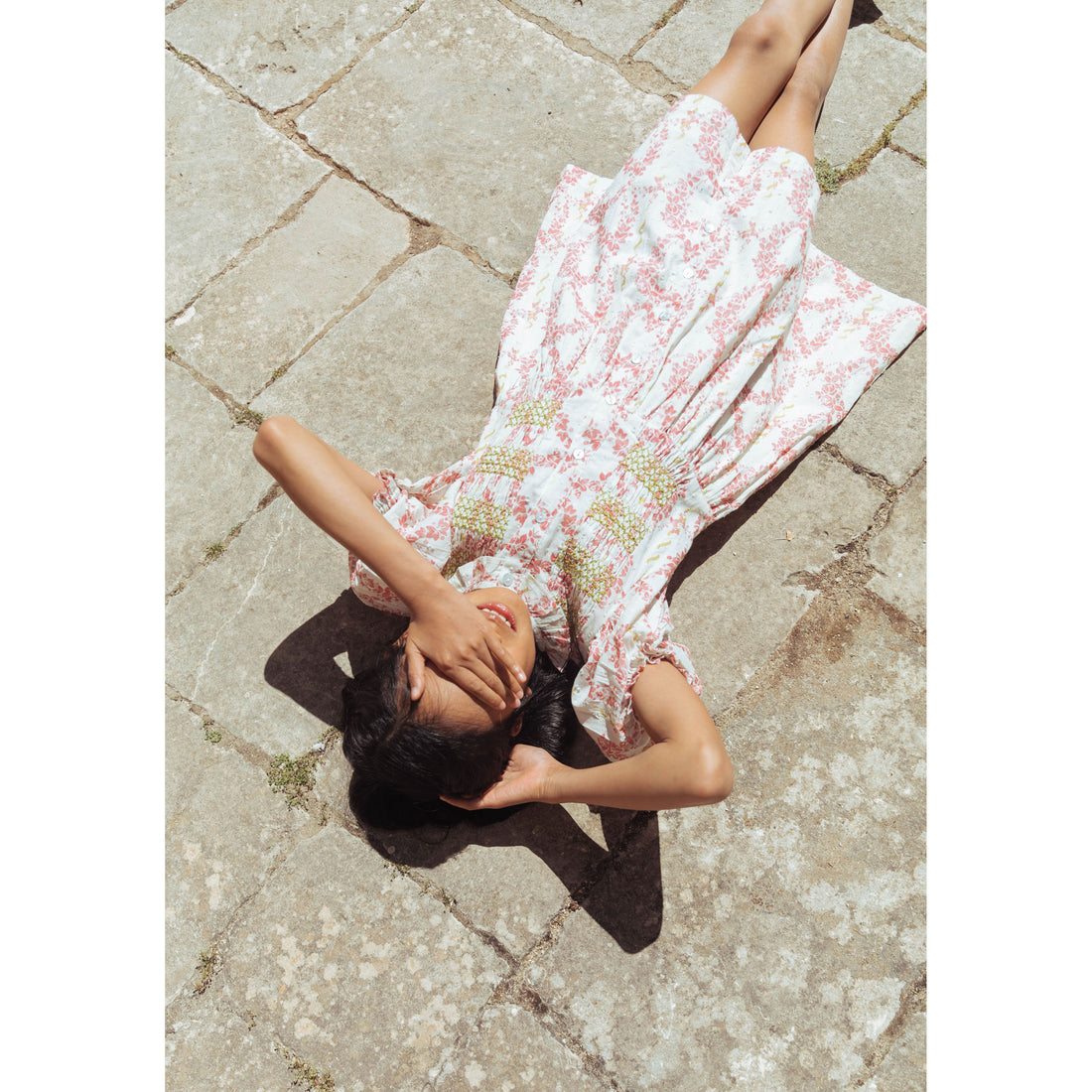 Lali Climbing Roses Print Ivy Dress