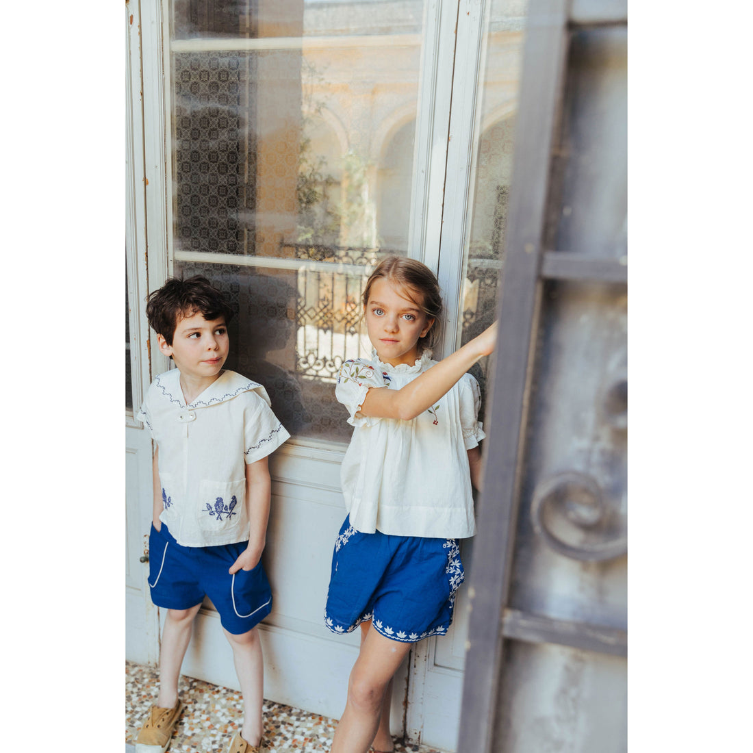 Lali Opaline Linen Sailor Shirt