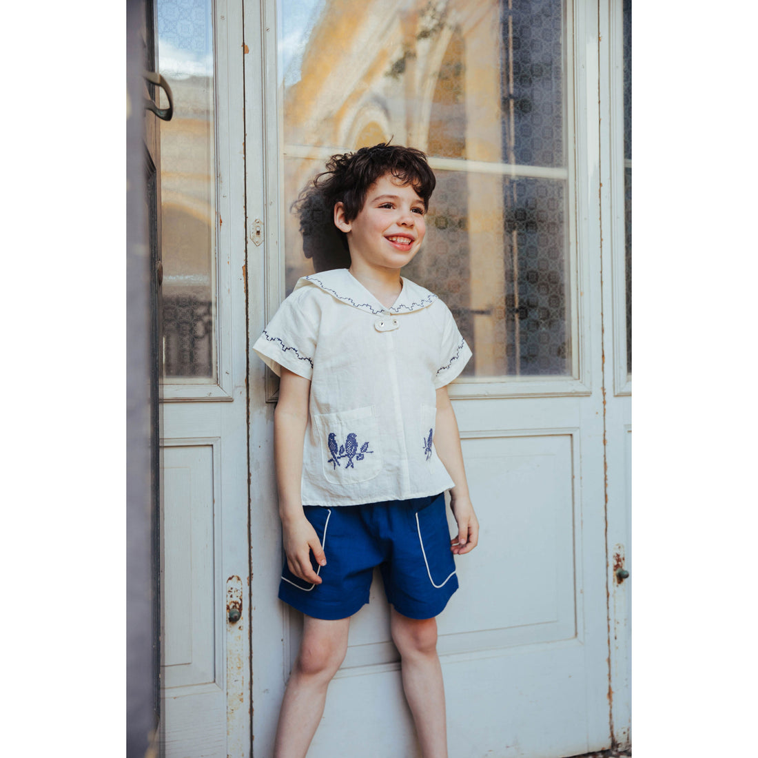 Lali Agean Blue Birch Shorts