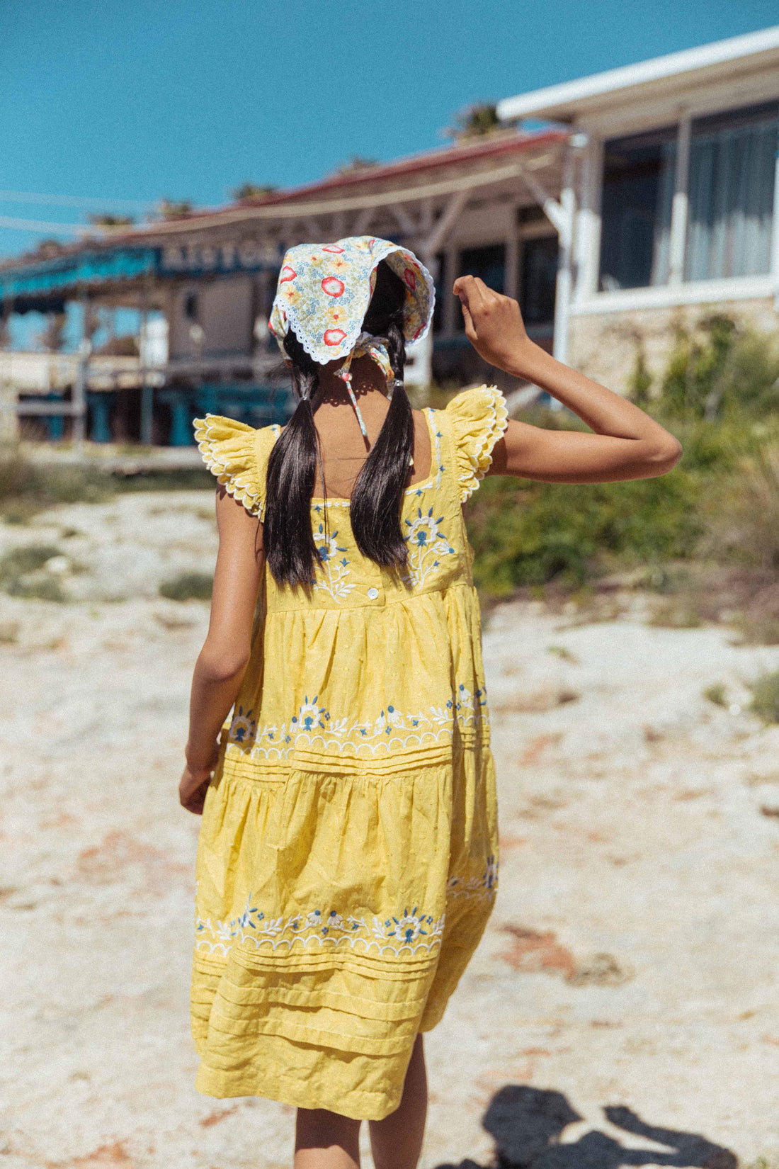 Lali Misted Yellow Nanette Dress