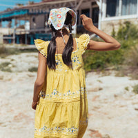 Lali Misted Yellow Nanette Dress