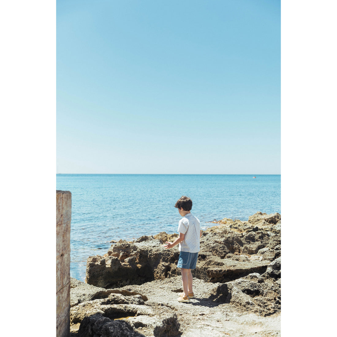Lali Tile Print Henri Shirt