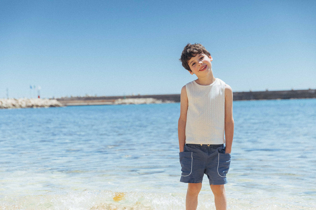 Lali Coastal Blue Birch Shorts