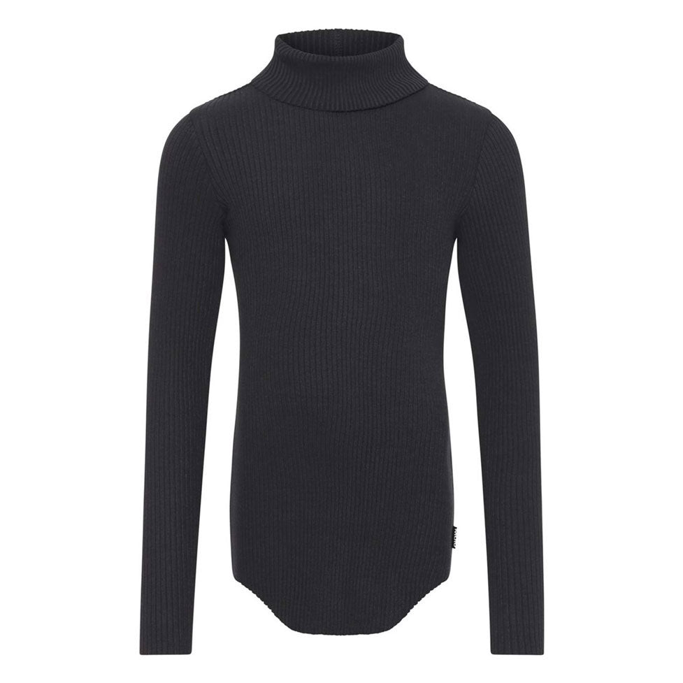 Molo Black Romaine Long Sleeve T-Shirt