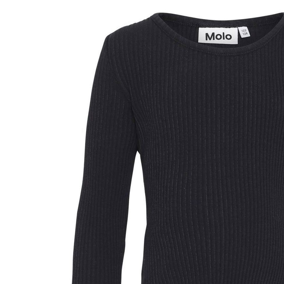 Molo Black Rochelle Long Sleeve T-Shirt