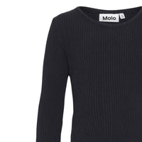 Molo Black Rochelle Long Sleeve T-Shirt