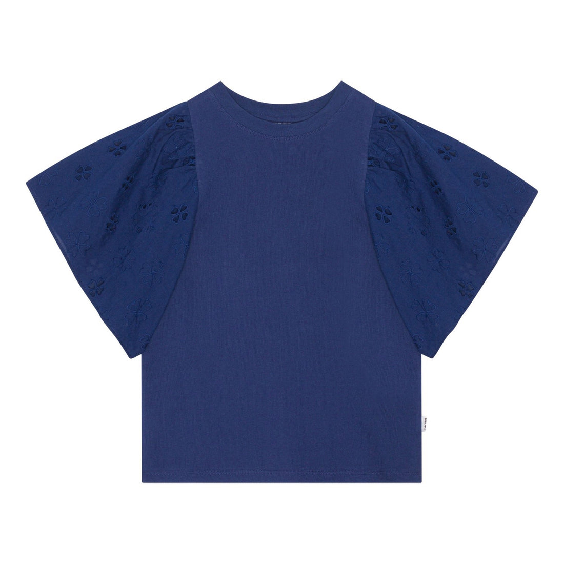Molo Ink Blue Ritza Flutter Sleeve Tee