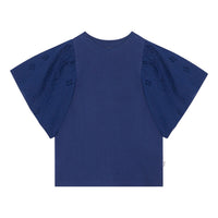 Molo Ink Blue Ritza Flutter Sleeve Tee