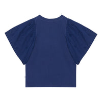 Molo Ink Blue Ritza Flutter Sleeve Tee