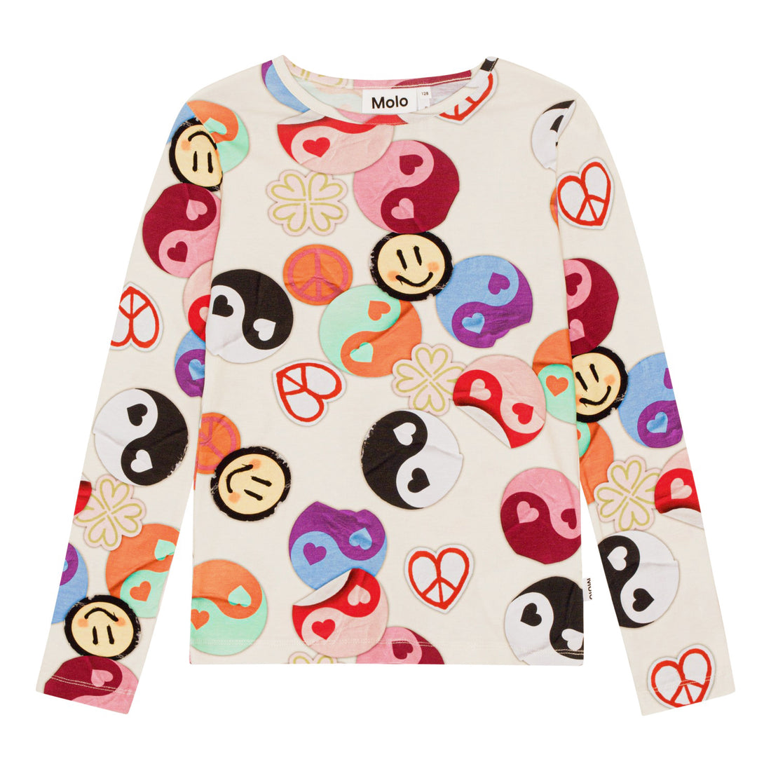 Molo Yin Yang Rose Tee