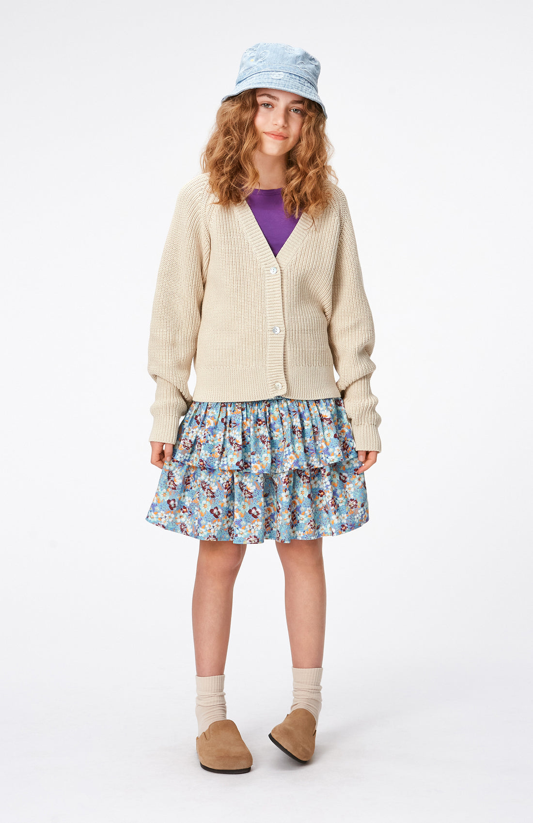 Molo Spring Bloom Mini Bonita Skirt