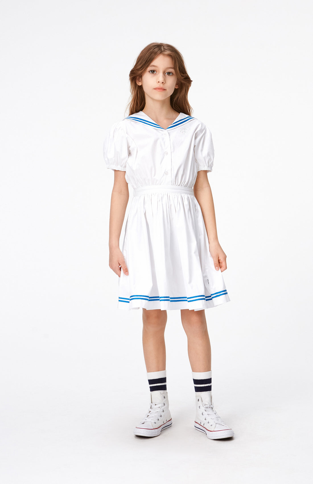 Molo White Conch Dress
