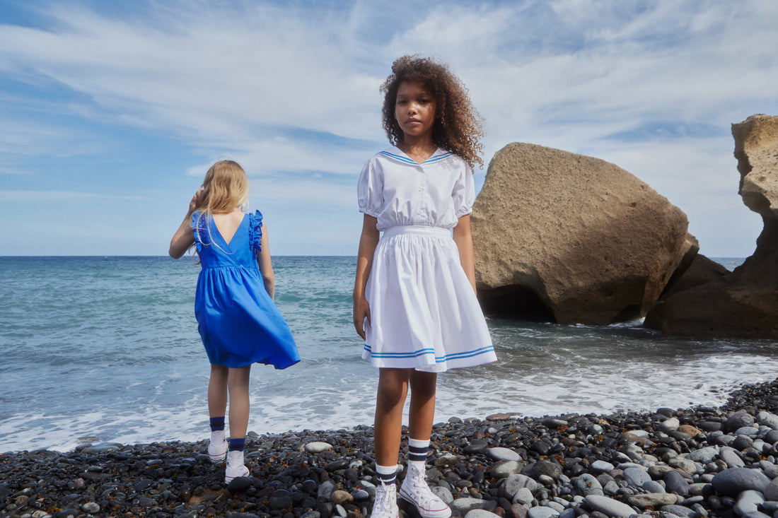 Molo White Conch Dress