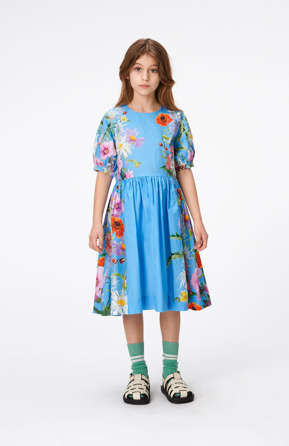 Molo Blue Garden Casey Dress