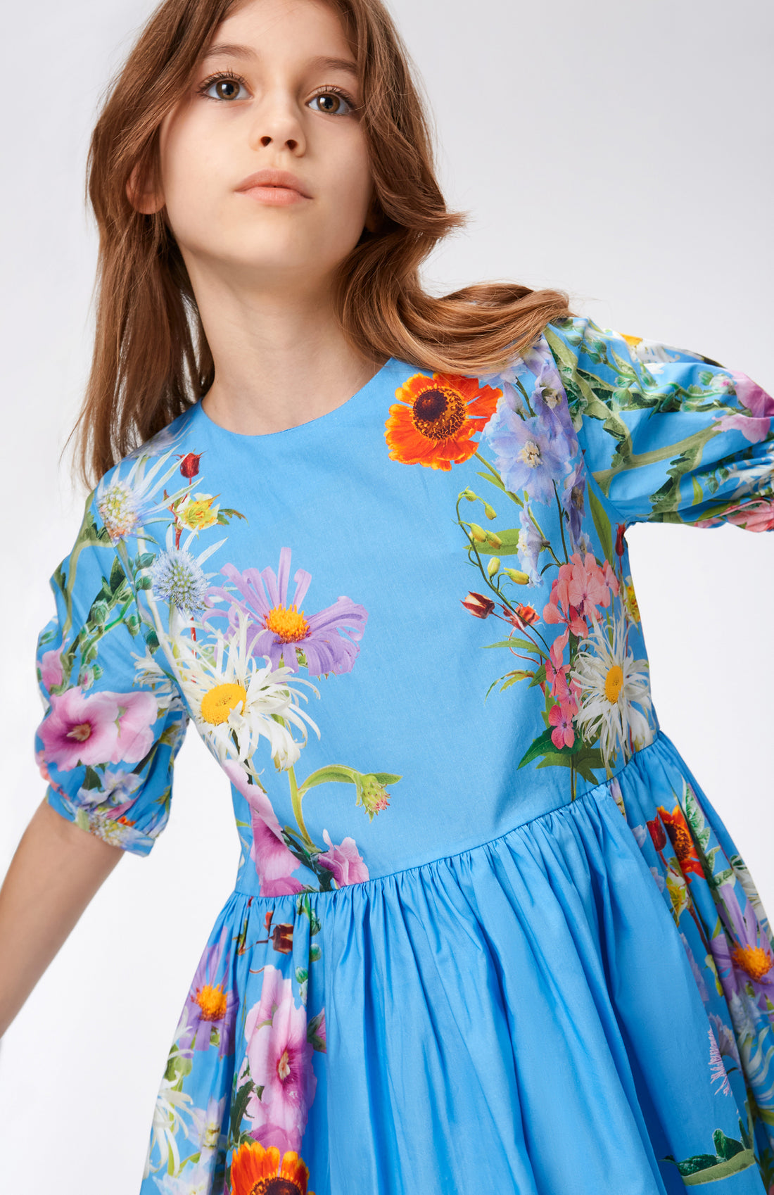Molo Blue Garden Casey Dress