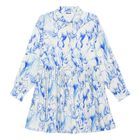 Molo Blue Horses Christy Dress